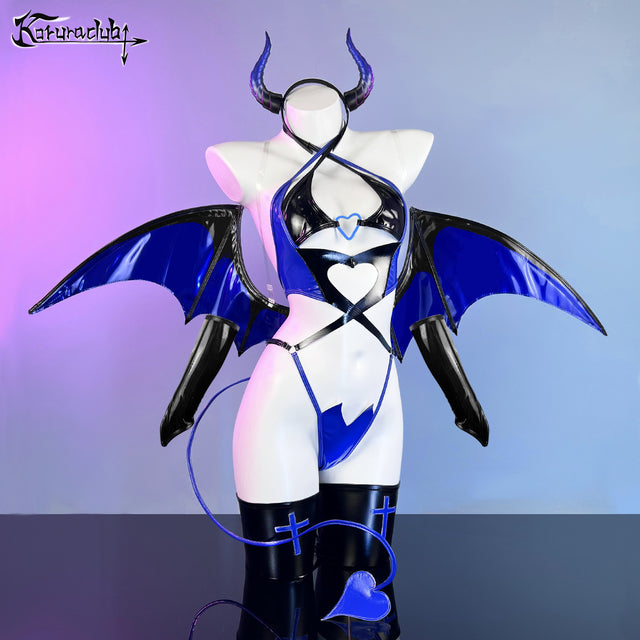 Cosplay Devil of Lust Succubus Lingerie KO69 (6-Piece Set) – Version 2