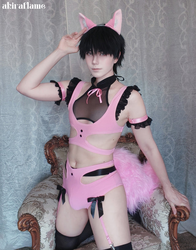 Ensemble Velombrance Fox Femboy (5 pièces) AS53