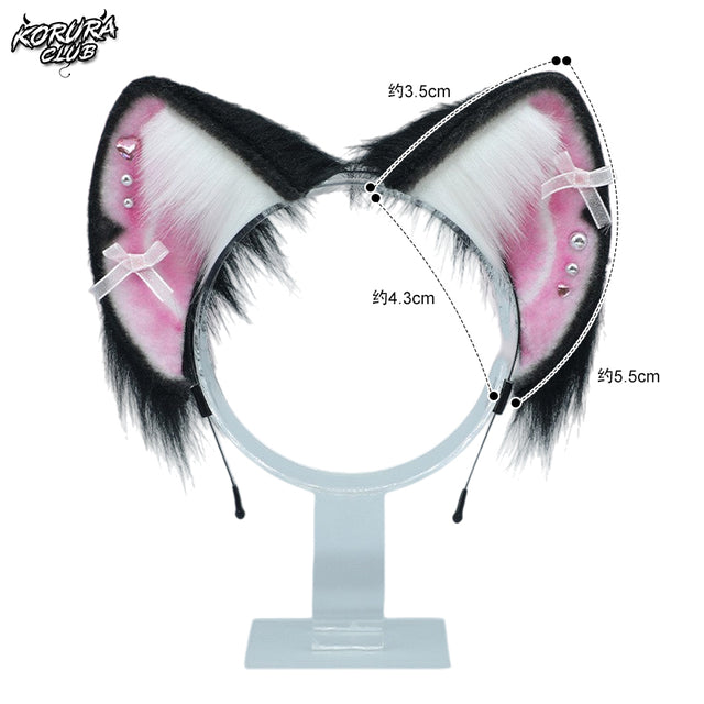 Plush Ears Cosplay Headband KH22