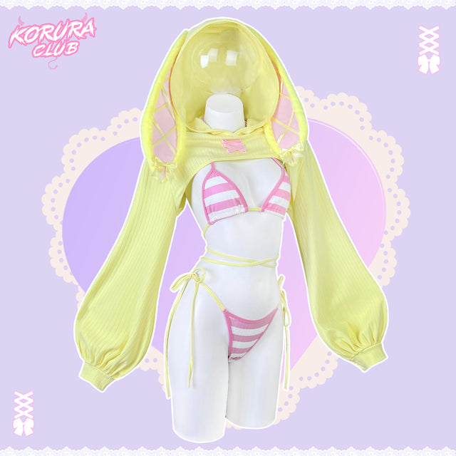 Striped Bunny Knitwear KO100