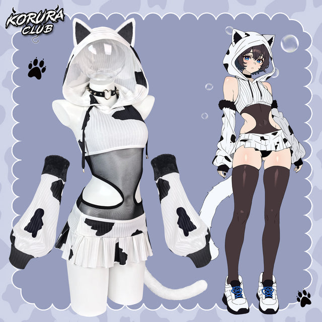 Cosplay Cow Print Set KO154