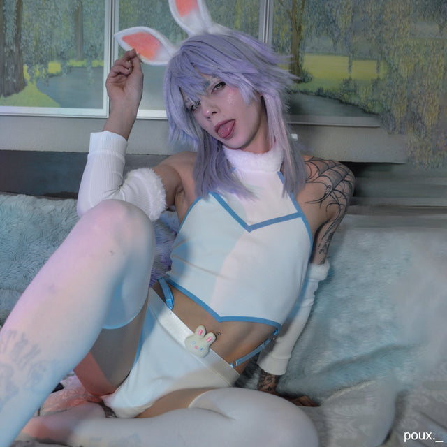 Velombrance Cosplay Cute Bunny Ear Knitwear AS06