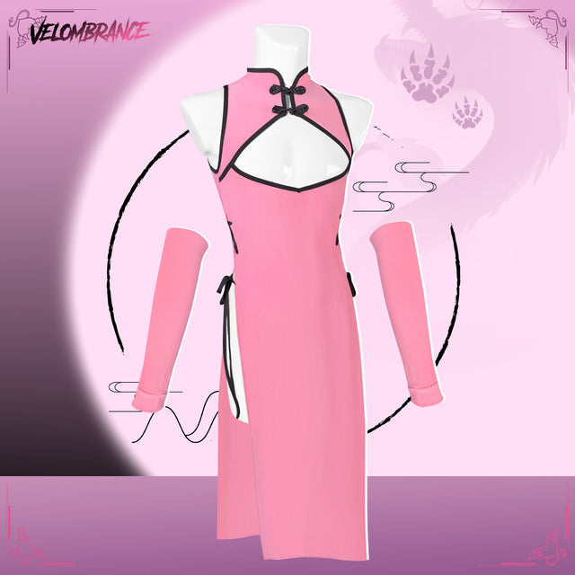 Velombrance Dragon Demon Cheongsam (4-Piece Set) AS57