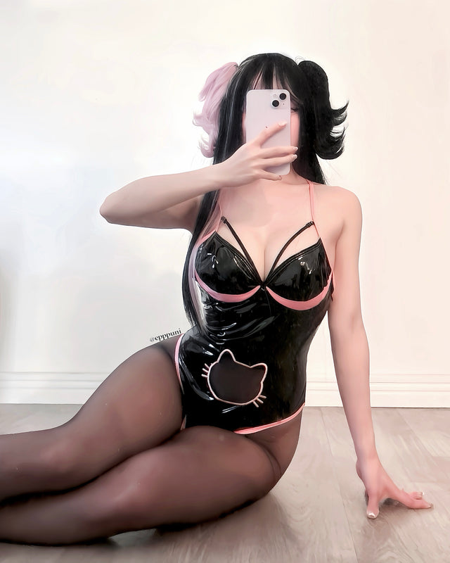 Cute Cat Bodysuit Lingerie KO74