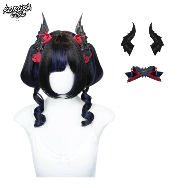 Wig #018 – Crimson Bunny Hime Wig accessories KC20