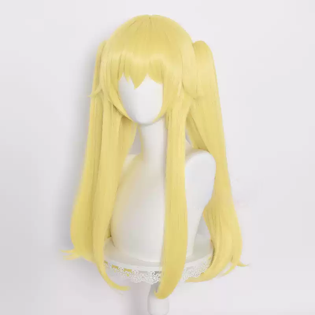 Cosplay Yellow Double Ponytail Wig KW269