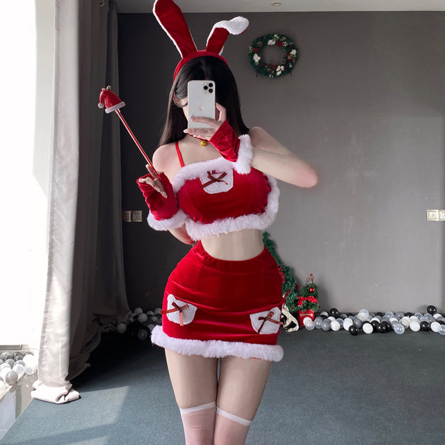Cosplay Christmas bunny girl Costume SD17