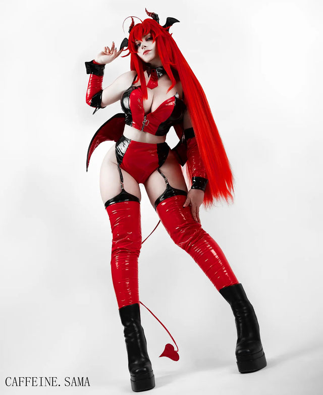 Costume de cosplay Diable Rouge KO78