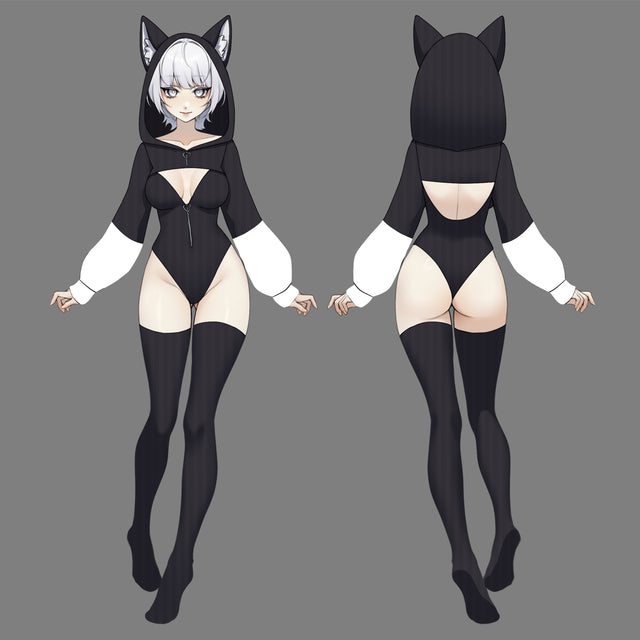 Pre-sale CUTE FOX BODYSUIT SR22