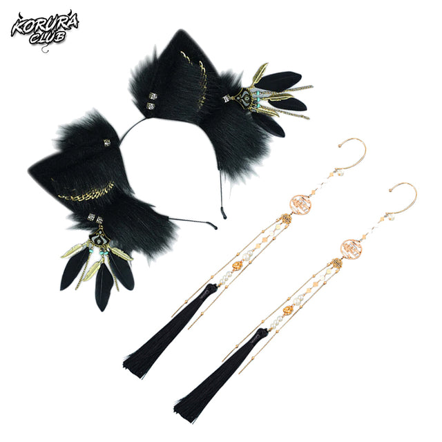 Korura Original Wig #001 Black and Purple – KuroNeko Hime