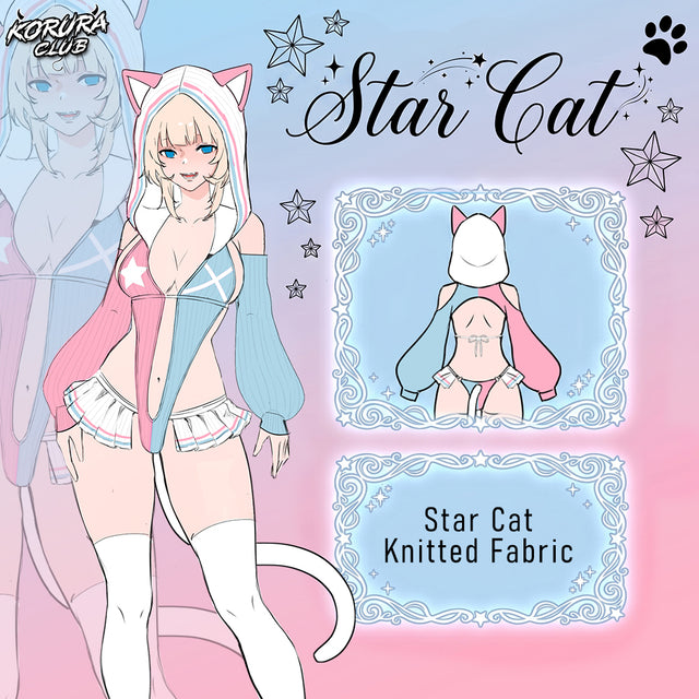 Pre-sale Star Cat Cosplay Bodysuit KO150