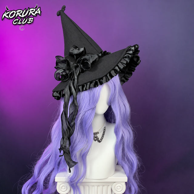Halloween Ribbon Witch Hat HH06