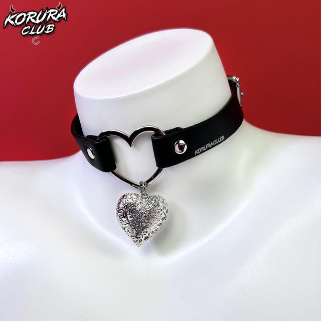 Heart Shape Collar Leash KA03