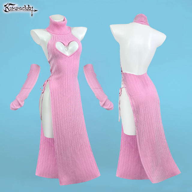 Heart-Shaped Cheongsam KO59