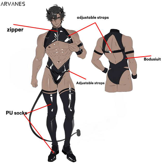 Arvanes Pre-Orders Midnight Desire Set (4-Piece Set) AS34