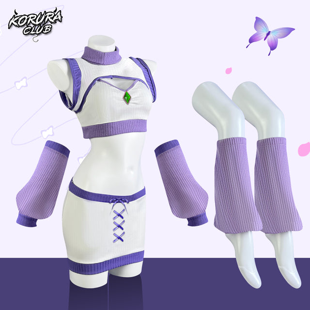 Pre-Sale Lavender Frost Knit Costume KO98