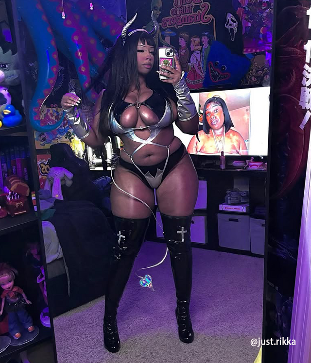 Cosplay Devil of Lust Succubus Lingerie KO69 (6-Piece Set) – Version 2