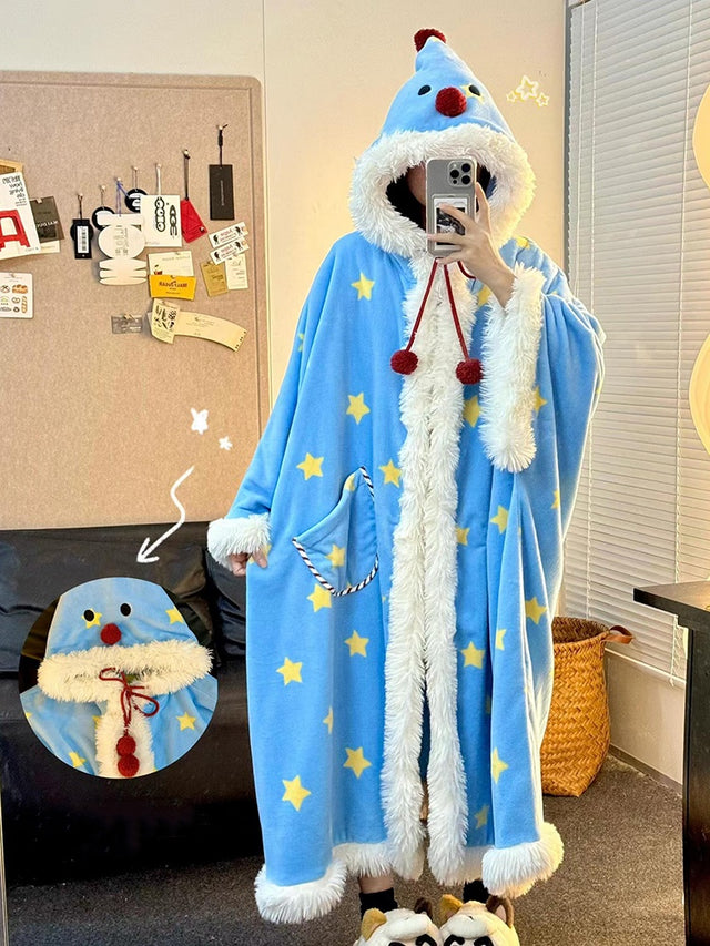 Christmas Snowman Robe CO01