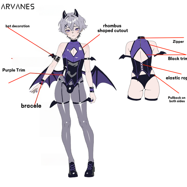 Arvanes Pre-Order Purple Devil Set (6-Piece Set) AS37