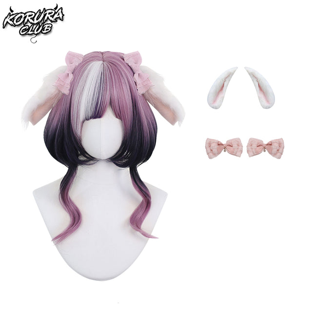 Wig #010 – MurasakiNeko Hime Wig accessories KC14