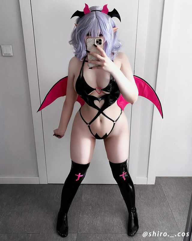 Cosplay Devil of Lust Succubus Lingerie KO02 (6-Piece Set)