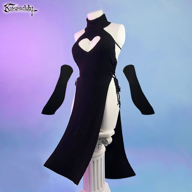 Heart-Shaped Cheongsam KO59