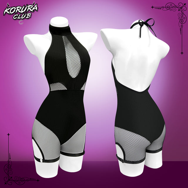Cosplay Fishnet Bodysuit KO132