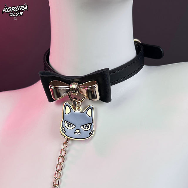 Black Cat Collar KA14