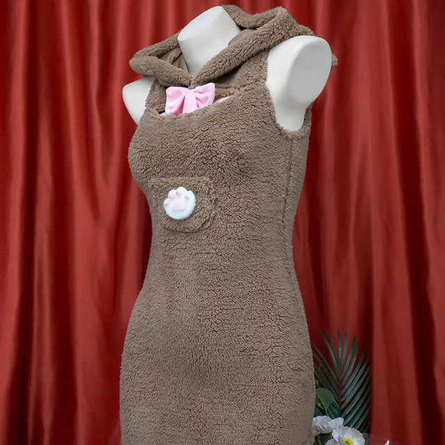 Cosplay Kawaii Christmas Hooded Bear Pajamas SD04
