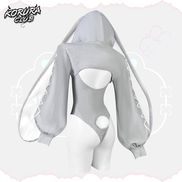 Cosplay Heart-Lock Floppy Bunny Jumpsuit KO103
