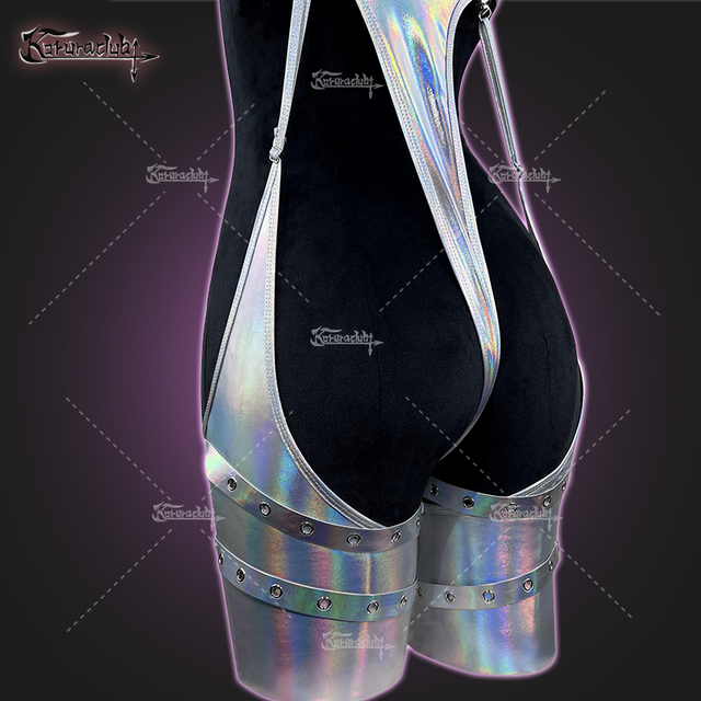 Cosplay Cyber Angel Silver Lingerie KO05(7-Piece Set)
