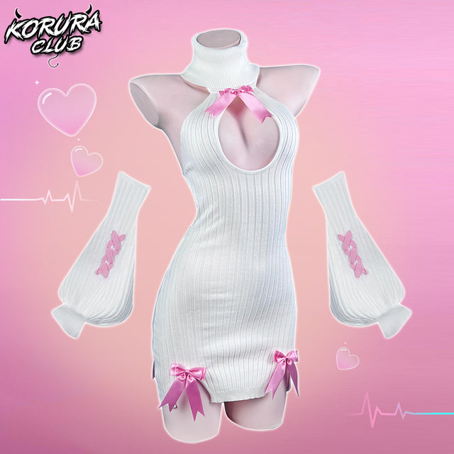 Bow sweater KO57(3-Piece Set)