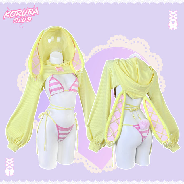 Striped Bunny Knitwear KO100