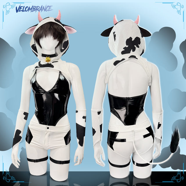 Velombrance Cow Bodysuit (7-Piece Set) AS42