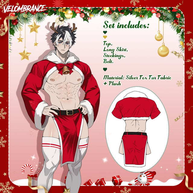 Pre-Order Cosplay Christmas Reindeer Set AS78