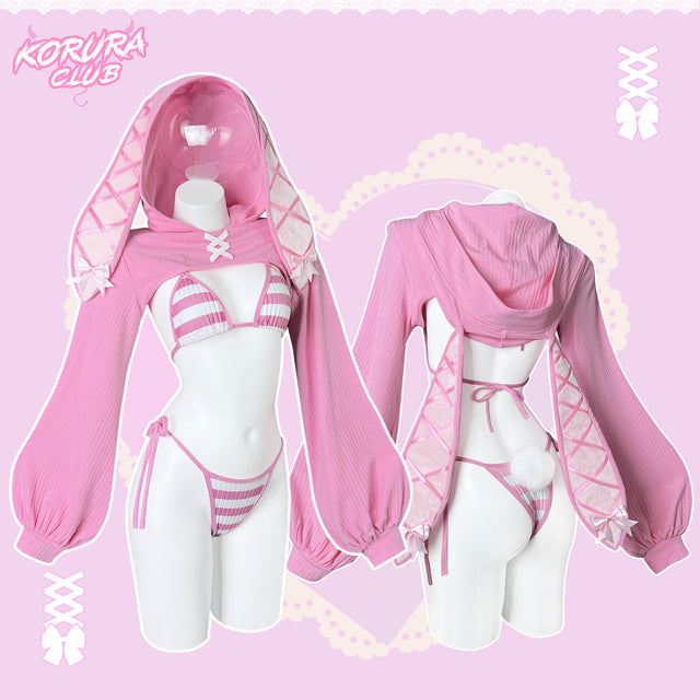 Striped Bunny Knitwear KO100