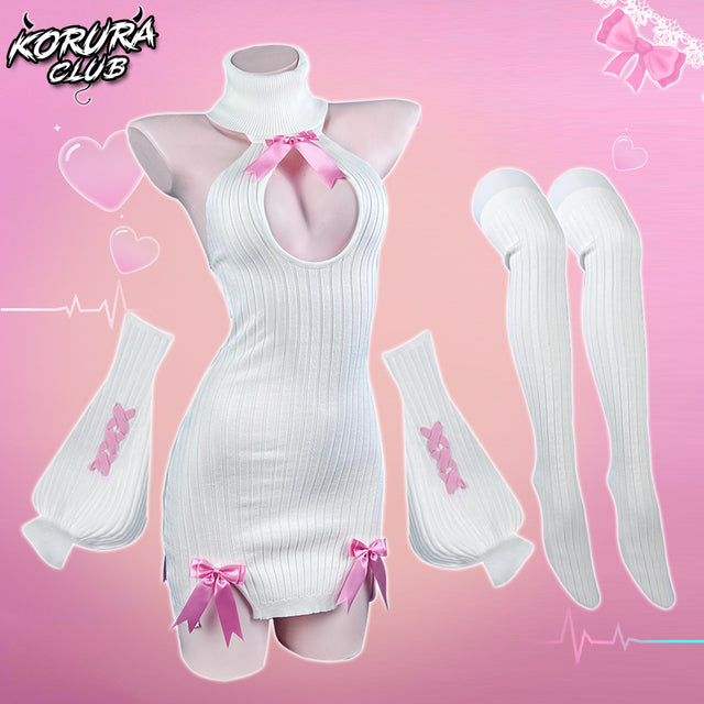 Bow sweater KO57(3-Piece Set)