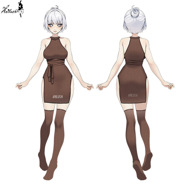 SHADOW WEAVE DRESS AH024