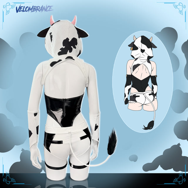 Velombrance Cow Bodysuit (7-Piece Set) AS42