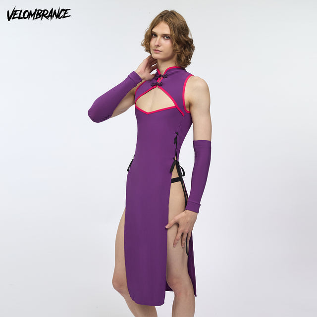 Velombrance Dragon Demon Cheongsam (4-Piece Set) AS57