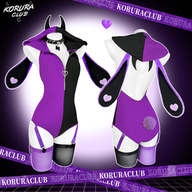 Pre-sale Heart Pattern Two-Tone Bunny KO129