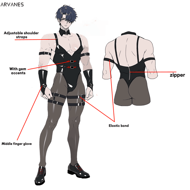 Arvanes Pre-Orders Shadow Incubus Set (4-Piece Set) AS33