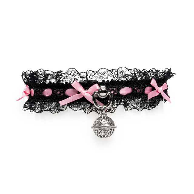 Lace Bow Bell Collar KA51