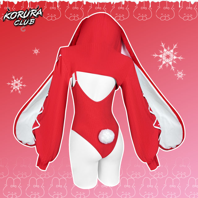 Cosplay Christmas Floppy Bunny Jumpsuit KO118