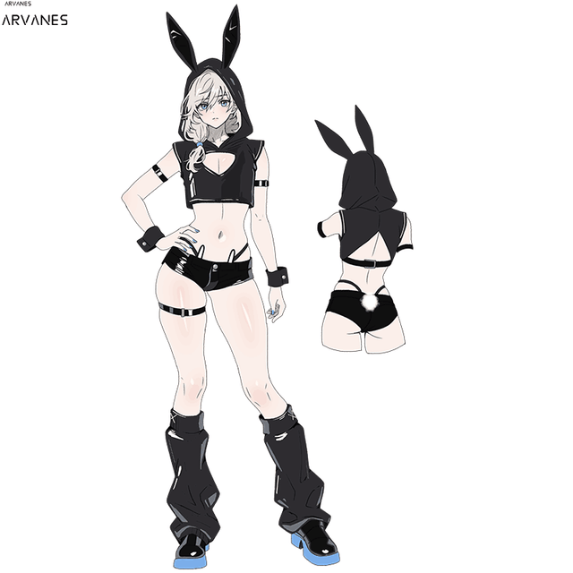 Arvanes Pre-Order Cosplay Bunny Set (7-Piece Set) AS47