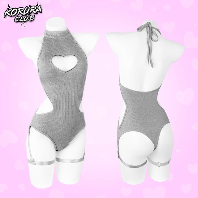 Cute Heart Bodysuit KO102