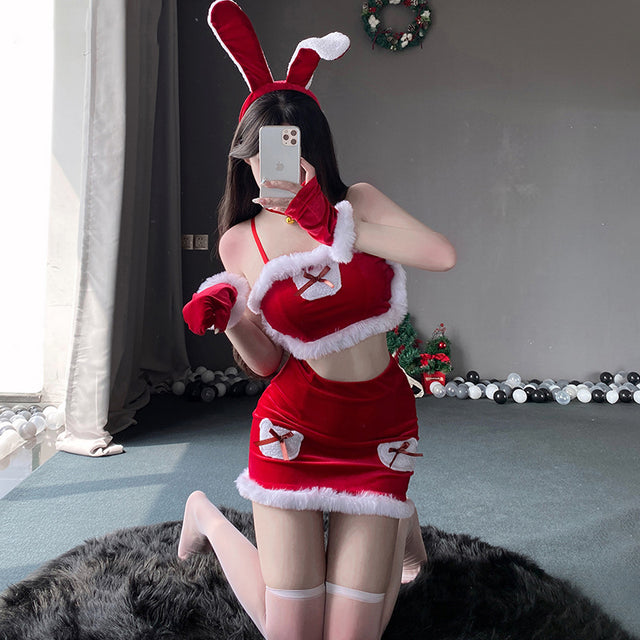 Cosplay Christmas bunny girl Costume SD17
