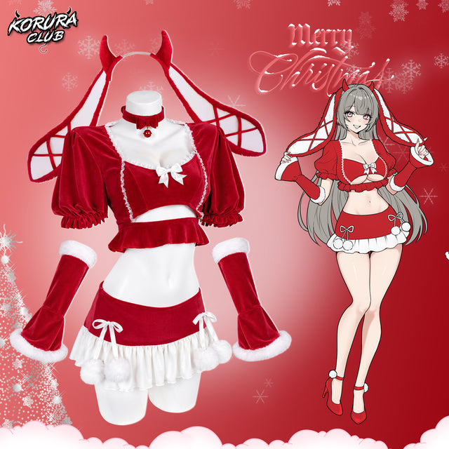 Pre-sale Christmas Bunny Costume KO175