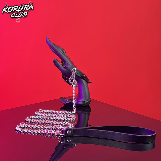 Punk Paw Tag Collar Leash KA09