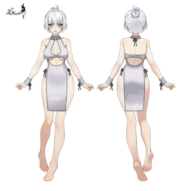 CHILL KNIT MUSE DRESS AH022